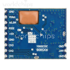 RX5808 Wireless Audio Video Receiver Module SPI Control for FPV RC Helicopter