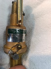 Kunkle CAP 127 SCFM AIR set at 100 pound Steam Safety Relief Valve SIZE 1/2 NEW