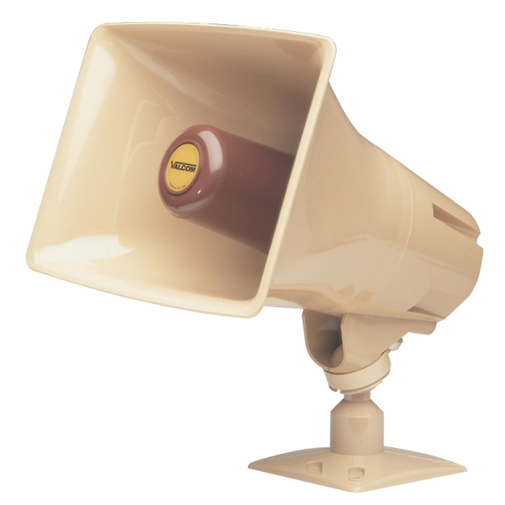 VALCOM Talkback Paging Horn – Beige V-1048C UPC 799111001159 – Installation E…