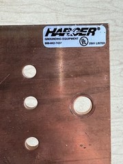 Harger Universal Ground Bar 1/4x4x12 GBI14412M Busbar New Condition