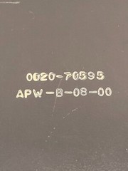2 AMAT 0020-70595 FAB COVER GEN RACK AC POWER INLET, 169619