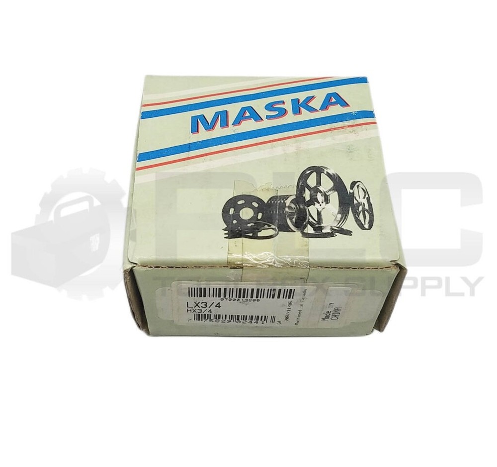 SEALED NEW MASKA LX3/4 SPLIT TAPER BUSHING 3/4″