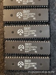 Z0853006PSC ZILOG 40 PIN DIP SCC SERIAL COMMUNICATION CONTROLLER…. …(DS3D3)