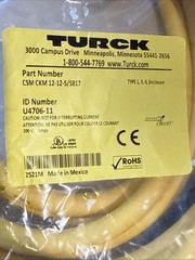 TURCK CSM CKM 12-12-5/S817 U4706-11 CSMCKM12125S817 Type 1 3 4 Enclosure Read*