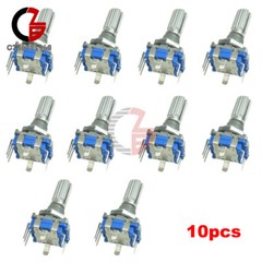 5/10/15/20pcs EC11 Rotary Encoder Switch 20MM 10mA 5VDC