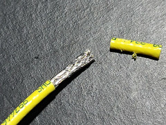 Belden 4855R RG-59 Silvered Copper 4K UHD 12G-SDI Mini-Coax Cable Yellow /50ft