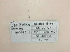 Carl Zeiss Axiolab E re Microscope w/ 3pcs ZEISS Lens 30 Days Fast Shipping