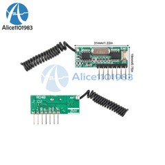 315/433MHz RF Module Receiver Remote Control 4 Channel Learning Decoder Board