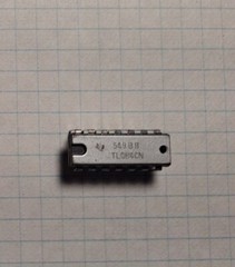 10PCS TL084CN Quad High Slew Rate JFET-Input OP Amp, 14 Pin DIP