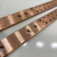 Cooper B-Line Horizontal Rack Copper Grounding Ground Bars