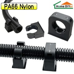 Plastic Conduit Clamp Clip For Cable Tidy Tube Trunking Corrugated Wire Tube