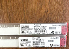 10PCS LOT- Phoenix Contact REL-MR-24DC/21 Single relay 2961105- New