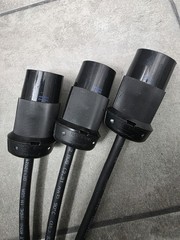 L21-30 to 3x L6-20 Splitter Power Cord 20A, 250V, 12/3 Hubbell.