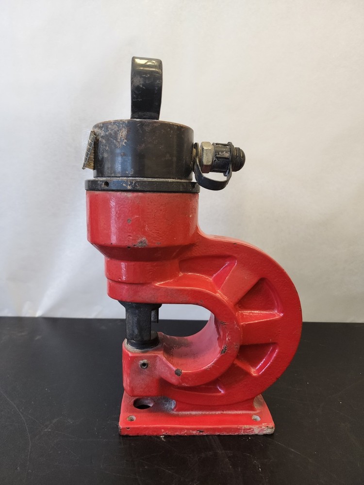 Hydraulic Busbar Hole Punch 31 Ton Max Thickness 10mm Puncher Punching Machine