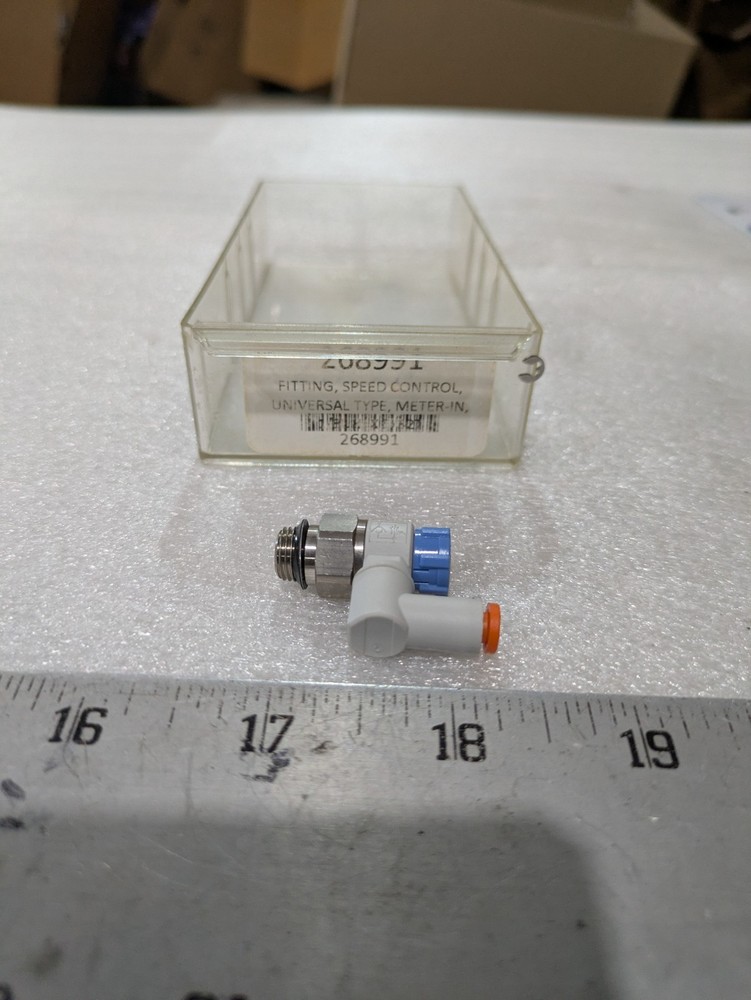 SMC Speed Control Valve Universal Type Meter-In Pneumatic Push-In 2/ORDER