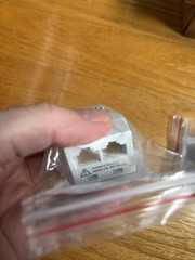 Lot Of 3 Wattstopper LMRJ-CS8 V.2 DLM RJ-45 Coupler/Splitter – New In Package