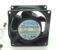 MINEBEA NMB Model 3115FS-12W-B30 115V AC Fan
