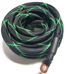 1/0 AWG Gauge Custom Snakeskin Battery Power Ground Wire Stranded OFC Copper LOT