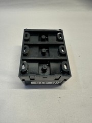Gould Power Distribution Block 67033, 600VAC/DC, 3-Pole, 310 Amps, 1 In, 6 Out