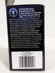 GE LED Party Light Bulb A15 Green 100 Lumens 3-Watt 93116856