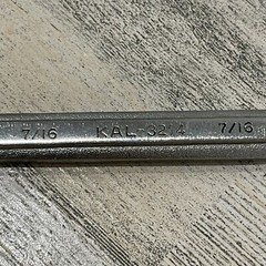 KAL Tools ~ 3214 ~ 12pt ~ 7/16” Combination Wrench ~ KOREA ~
