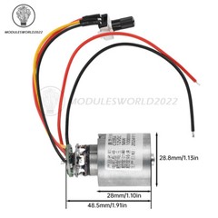 DC9V12V24V 100000RPM BLDC 3-Phase Ultra High Speed Brushless Motor w/ Driver Fan