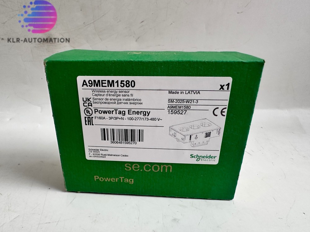 Schneider Electric A9MEM1580 Powertag Energy Flex F160A 480V X 1 Piece