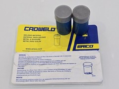 QTY 2 NEW CADWELD 163030 65 F20 WELDING MATERIAL
