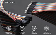120pcs Breadboard Jumper Wires Assorted Kit 10cm 15cm 20cm 30cm 40cm 50cm 100cm