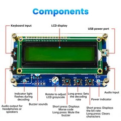 DC 5V CW Morse Code Decoder Circuit Board Welding Practice DIY Electronic Kit