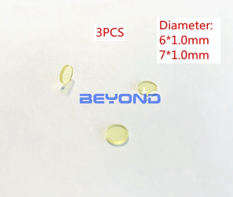3PCS Holmium Glass HOB445 Filter Diameter 6*1.0mm 7*1.0mm