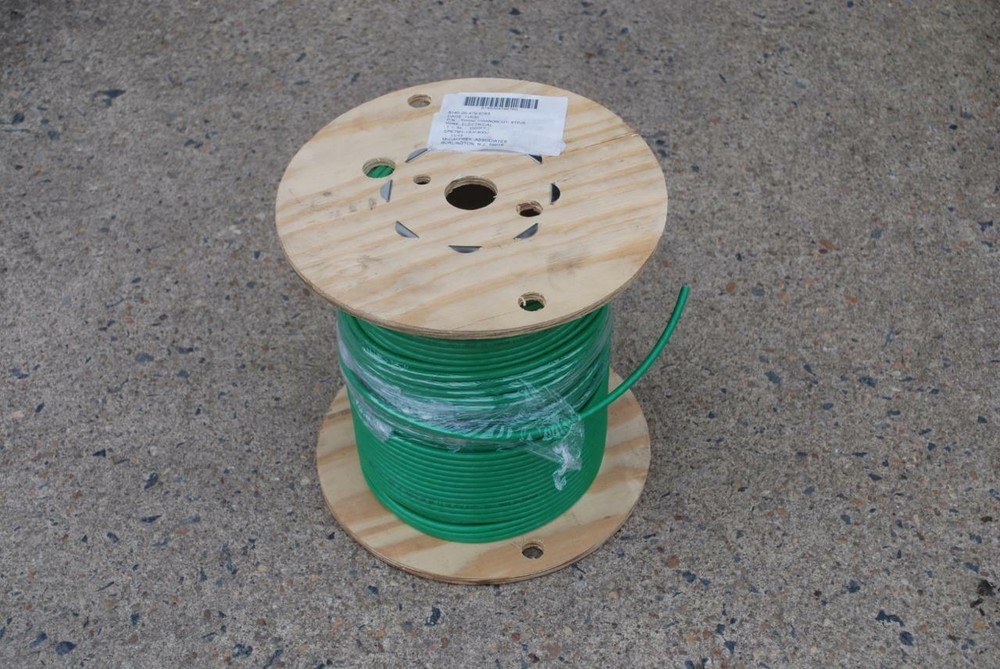 McCAFFREY ENERGEX INSTAGLIDE THHN/THWN-2/MTW WIRE 6AWG PVC/NYLON GRN 500′