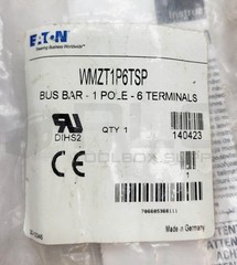 NEW EATON WMZT1P6TSP BUS BAR 1 POLE 6 TERMINALS