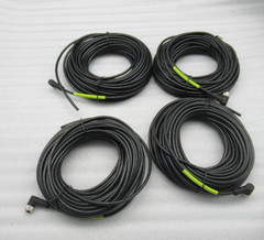 Lot of 4- JVL M12 Connection 20m Power Cable WI1000-M12F5T20N (Expedited Shipp)