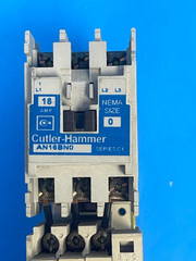 Cutler Hammer AN16BN0 Series C1, 18A Nema Size 0 w/ C306DN3 Series B1 & H2006B