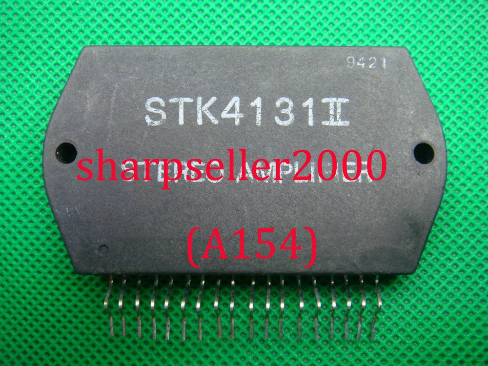 1pc STK4131II 2x20W 23V POWER AMP 50kHz BY SANYO