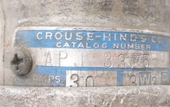 CROUSE HINDS APJ 3375 INLET PLUG 30A 3W 3P