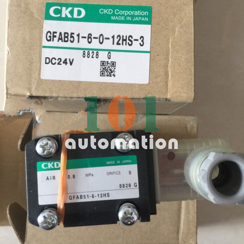 QTY:1 Solenoid valve GFAB51-6-0-12HS-3 DC24V