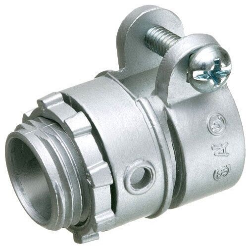 Arlington L422, 3/4″, 3/4″ Knockout, Die-Cast,Flex Connector, 1 pc