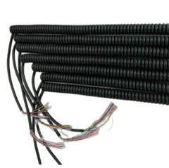 Cores Spring Spiral Cable Coiled Cable for CNC Handheld Encoder 1PC