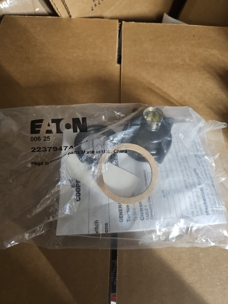 Eaton Cooper Power series cap wrench hardware kit 2237947A02H