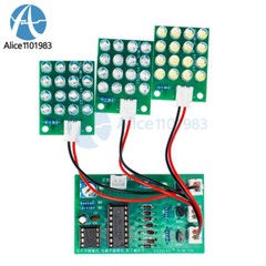CD4017 + NE555 Flash Light DIY LED Electronic Kit Soldering Learning Project