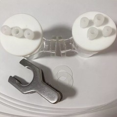 H-type replaceable electrolytic cell platinum sheet electrode membrane sealed