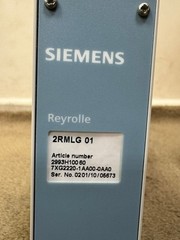 Siemens / Ancillary Equipment 2RMLG 01 / 2993H100 60 / 7XG2220-1AA00-0AA0