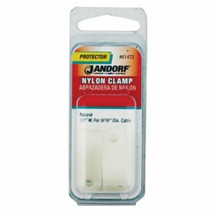 Jandorf Protector NYLON CLAMP 2pk For 9/16″ Dia Cable Wide Secure Insulate 61472