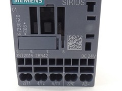 Siemens 3RT2015-2BB42 Contactor 7A 24VDC Sirius – NEW Surplus!