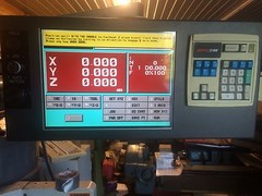 NEW BRIDGEPORT EZ-TRAK CONSOLE BOX with 15” Monitor/screen. Core Required
