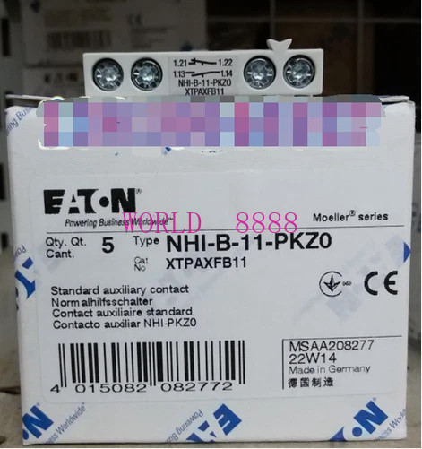 1PC New Eaton Moeller NHI-B-11-PKZ0 NHIB11PKZ0 Free Shipping