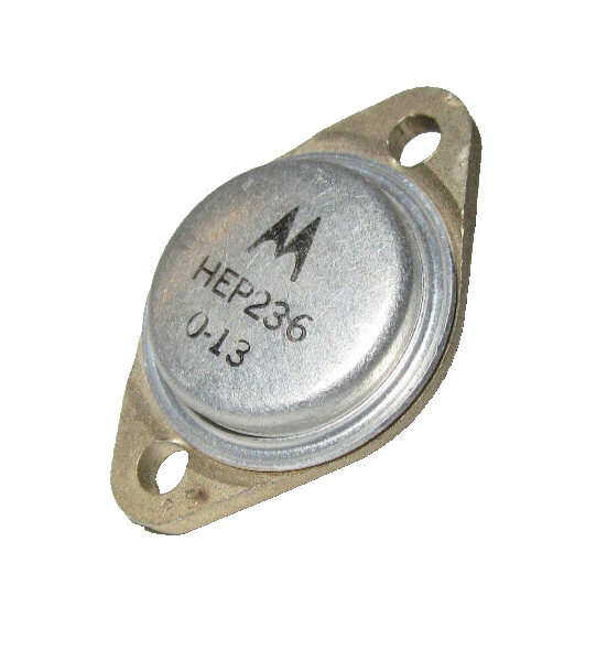 HEP236 MOTOROLA Ge PNP Transistor 110v High Current 25A 106w Output TO-66 NET179