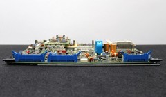 INDRAMAT motherboard CDR2 with board 109-0698-2A01-04 opposite side 09-0698-2B01-04